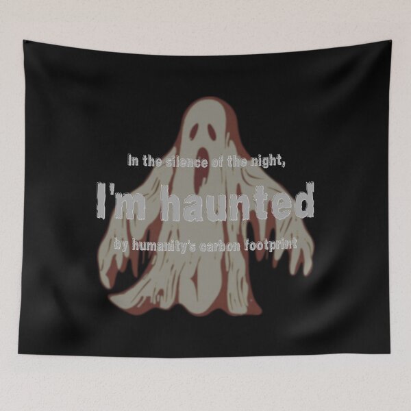 Item preview, Green living sustainable lifestyle haunted funny design - dark edition designed and sold by theconfusedangler.