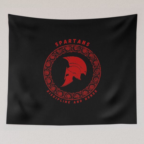 Item preview, Spartans - discipline and honor designed and sold by Miki  Design.