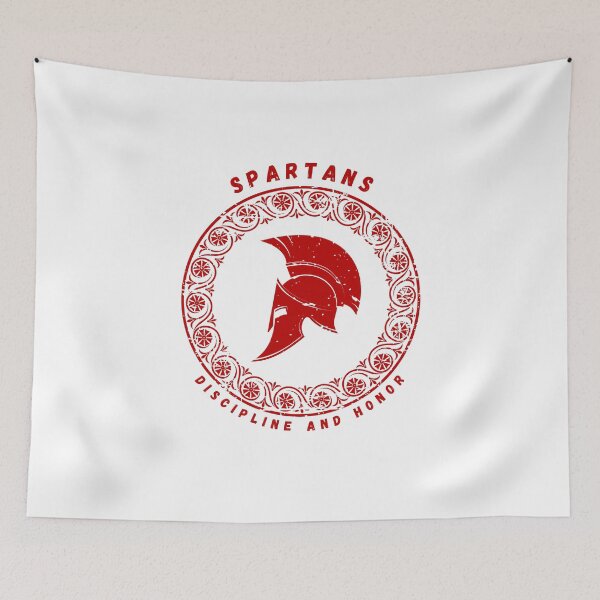 Item preview, Spartans - discipline and honor designed and sold by Miki  Design.