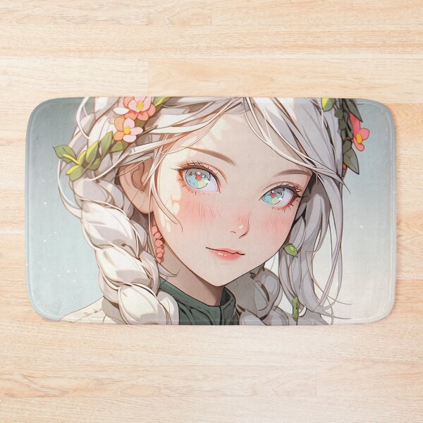 Item preview, Enchanted Serene Glimmer Pixie Anime Girl designed and sold by bubblegoth.