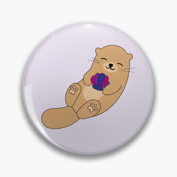 Item preview, Bisexual Otter PRIDE COLLECTION designed and sold by gobroadway.