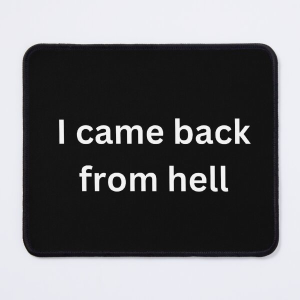Item preview, I came back from hell designed and sold by Word Market.