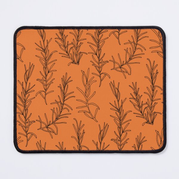 Item preview, Essential Oil & Herbal Remedy Journal - Deep Orange with Line Art Herbs - With Coordinating Accessories designed and sold by Rsn4AllSeasons.