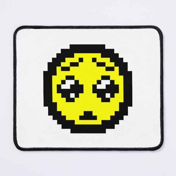 Item preview, Pixel art of Face holding back tears designed and sold by Polux Design.