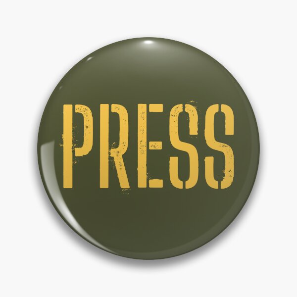 Item preview, Press Correspondent Photographer Reporter Camera Crew Gear designed and sold by Geek Updated.