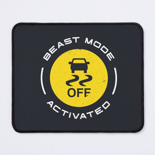 Item preview, Beast Mode Activated - Traction Control Off designed and sold by ApexFibers.
