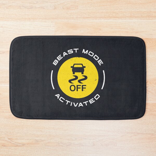 Item preview, Beast Mode Activated - Traction Control Off designed and sold by ApexFibers.