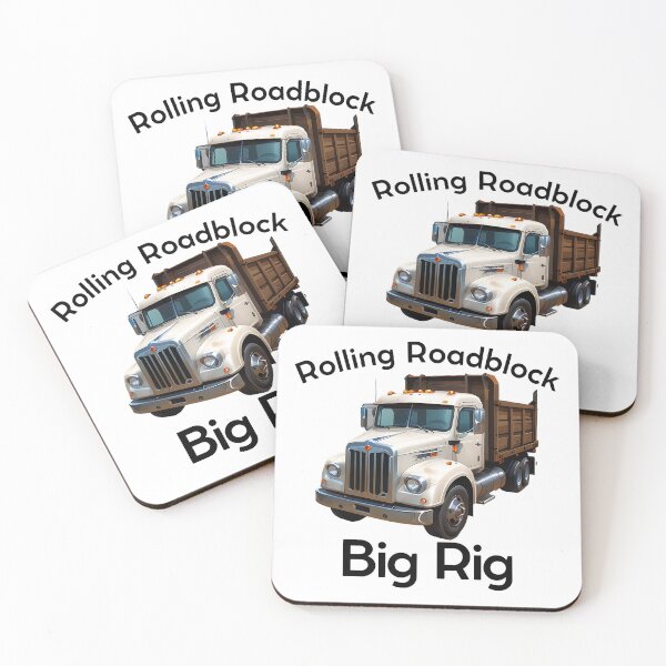 Item preview, Rolling Roadblock: Unleashing the Beast of the Highways designed and sold by ArchVibe.