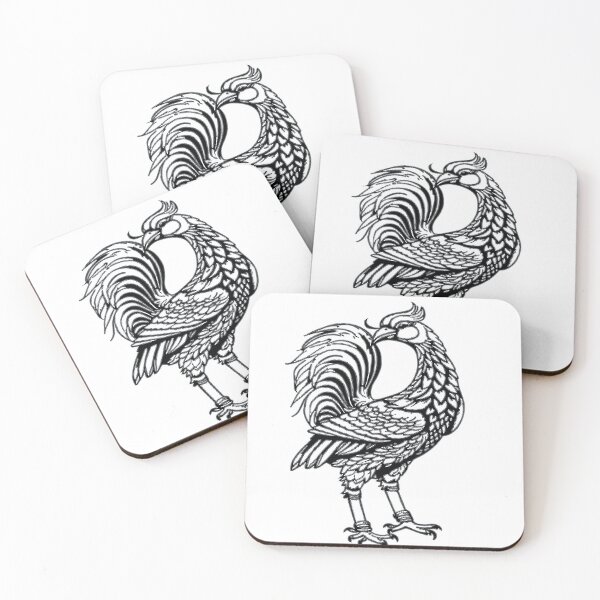 Item preview, mosic black lai Thai No.6 birds thai style traditional Drawing Tattoo design Thai pattern  art designed and sold by Bspaces.