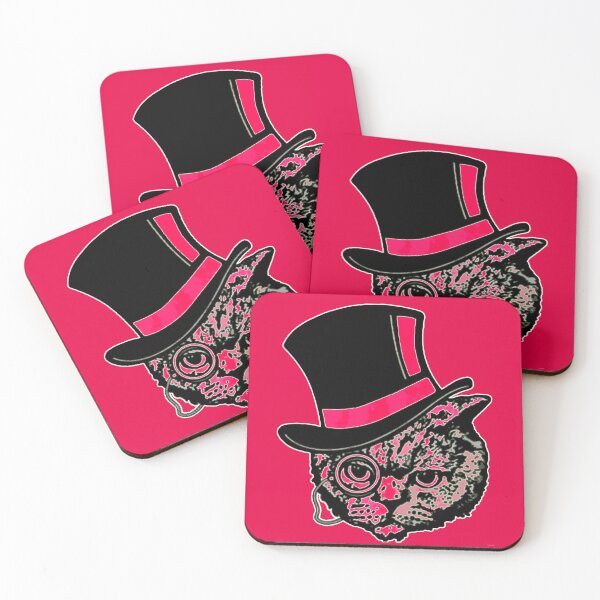 Item preview, Red Cosmopolitan Cat designed and sold by Mr-Burgher.