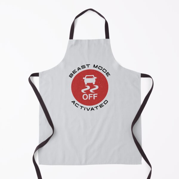Item preview, Beast Mode Activated - Traction Control Off - Red designed and sold by ApexFibers.
