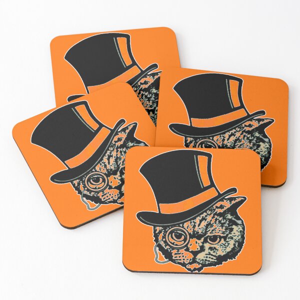 Item preview, Orange Cosmopolitan Cat  designed and sold by Mr-Burgher.