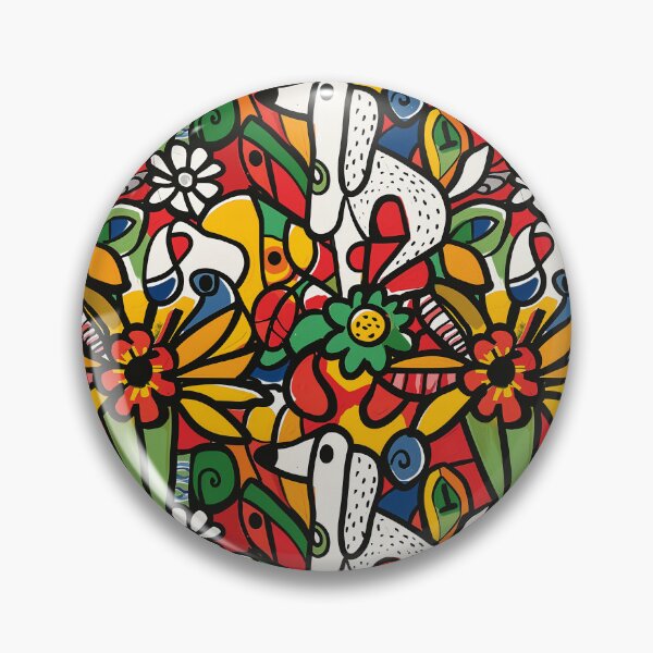 Item preview, Dogs & Flowers designed and sold by MidArtForge.