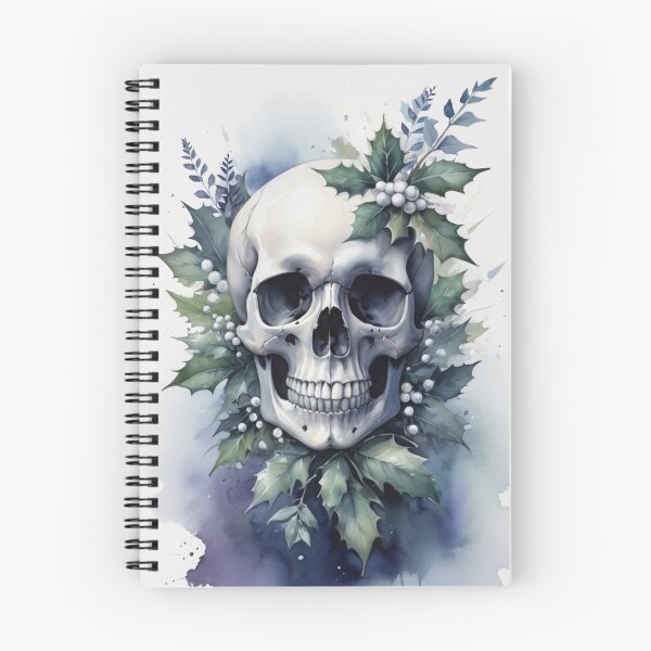 Item preview, Snowberry Skull designed and sold by The Art of Paper Craft.