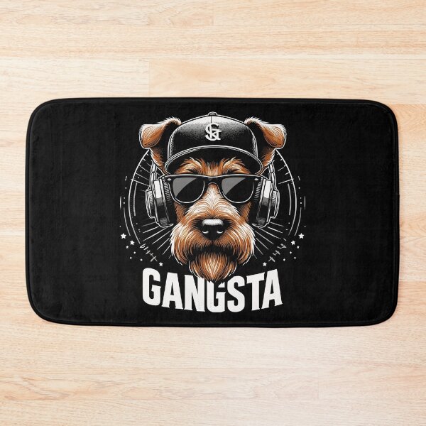 Item preview, Irish Terrier Gangsta Gangster Dog Gift designed and sold by Pineapple-Tree.