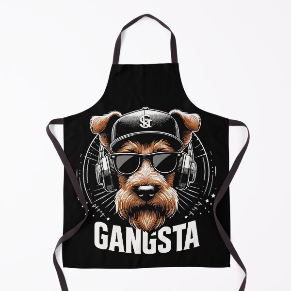 Item preview, Irish Terrier Gangsta Gangster Dog Gift designed and sold by Pineapple-Tree.