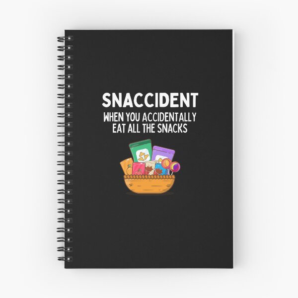 Item preview, Snaccident When you Accidentally Eat All The Snacks Funny Snack Lover Gift designed and sold by lou731.