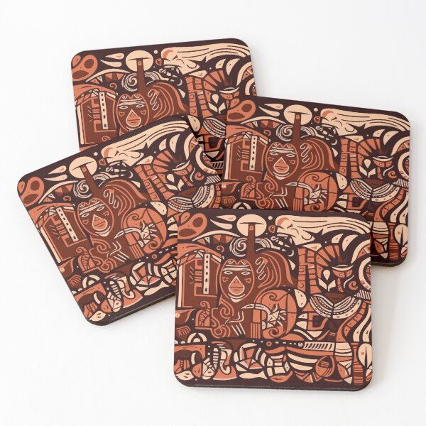 Item preview, Abstract pattern in native African style designed and sold by L7GraphicLab.