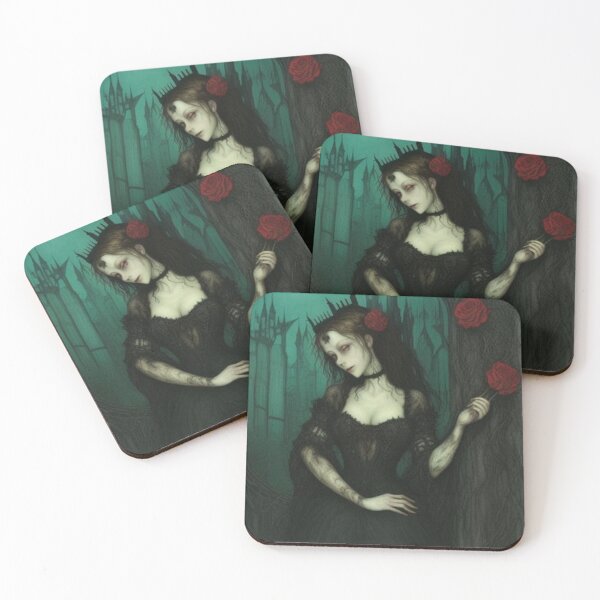 Item preview,  Classic Vintage Abstract Gothic Lady designed and sold by TheDarkWardrobe.