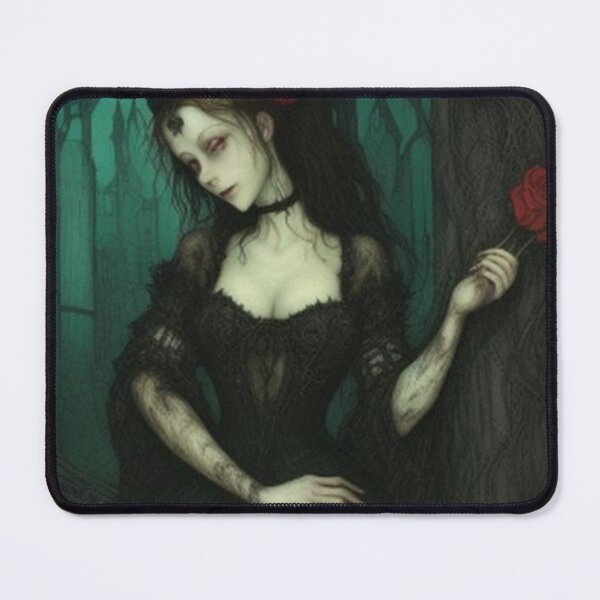 Item preview, Classic Vintage Abstract Gothic Lady designed and sold by TheDarkWardrobe.