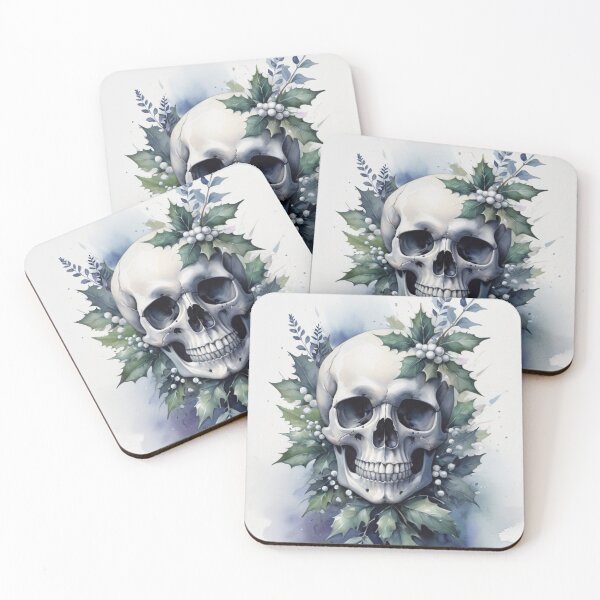 Item preview, Snowberry Skull designed and sold by The Art of Paper Craft.