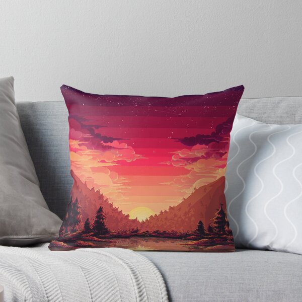 Aperçu de l'œuvre Horizon rose créée et vendue par Erienstrf.
