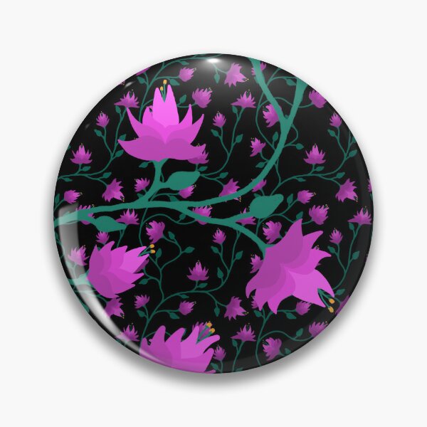Item preview, Tangled Vines and Flowers (Black) designed and sold by AmberAzbell.