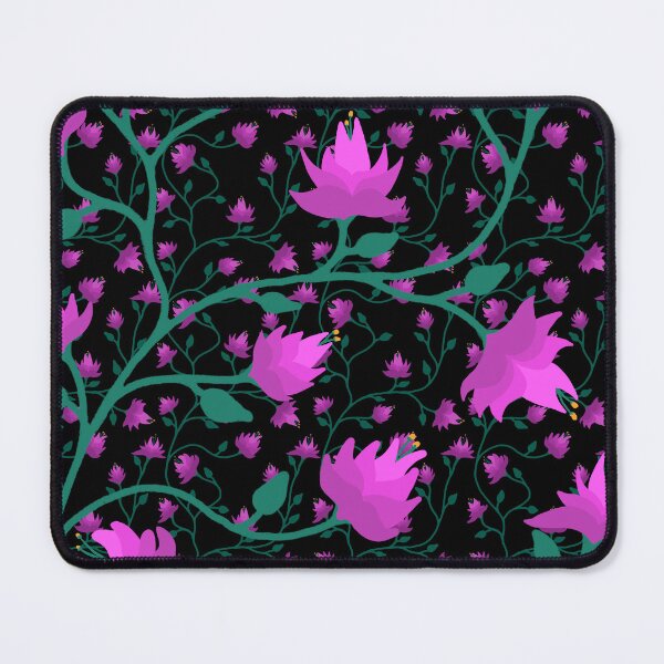 Item preview, Tangled Vines and Flowers (Black) designed and sold by AmberAzbell.