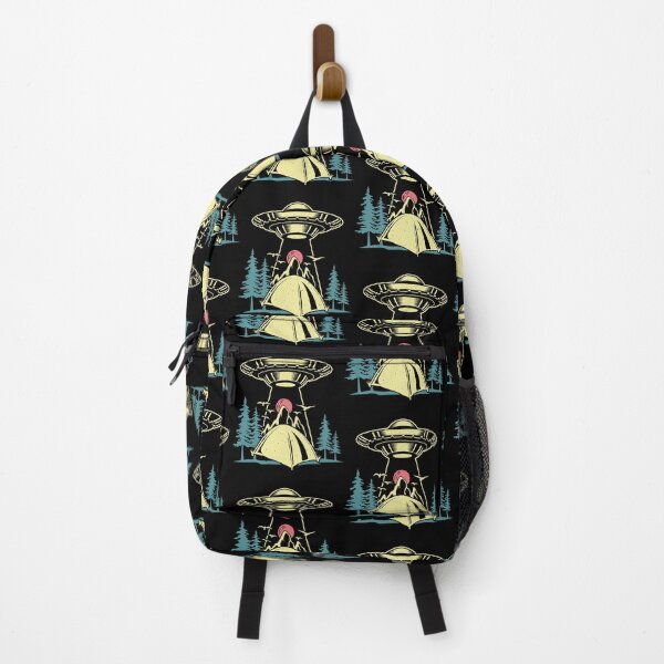 Item preview, Vintage Alien UFO Attack The Camp designed and sold by ArtByKatti.