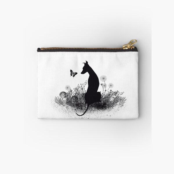 Item preview, Dog and butterfly designed and sold by MistyLakeArt.
