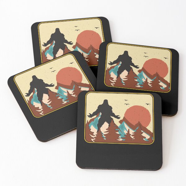 Item preview, Funny Bigfoot Doesn't Believe In You Either, Retro Style Lover designed and sold by ArtByKatti.