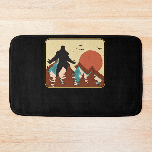 Item preview, Funny Bigfoot Doesn't Believe In You Either, Retro Style Lover designed and sold by ArtByKatti.