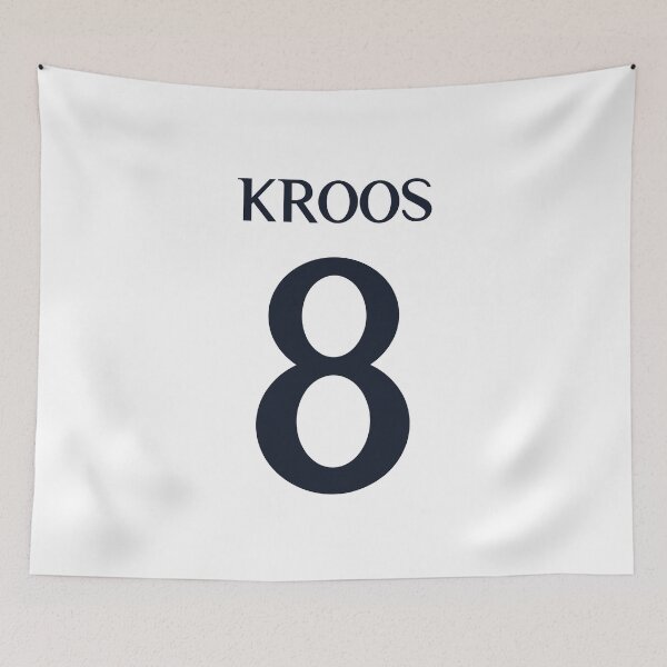 Item preview, Toni Kroos Real Madrid Home jersey 23/24 designed and sold by Alimator.
