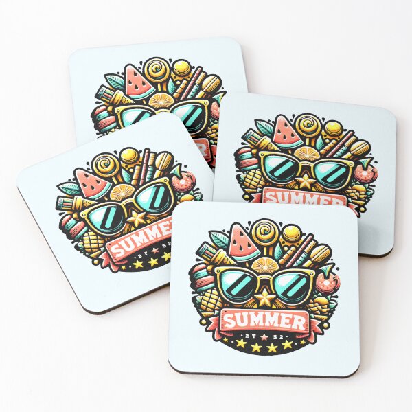 Item preview, Summer is a sunglasses, cold drinks and sweets designed and sold by karim-rashed-94.