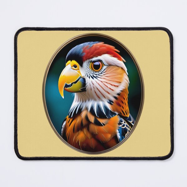 Item preview, Colorful Bird Portrait designed and sold by TheArtOfPat.
