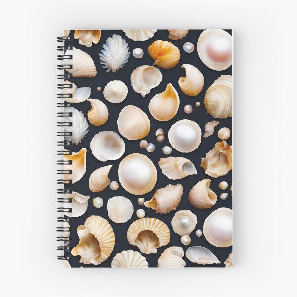 Item preview, Pearl-studded Seashell Patterns designed and sold by Tom-Johnson.