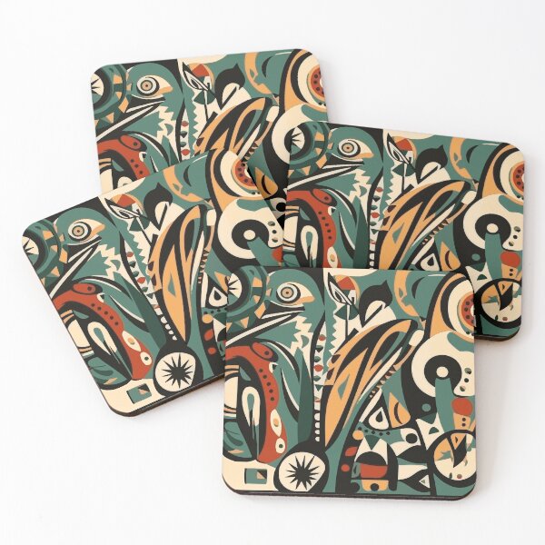Item preview, Abstract pattern in native African style designed and sold by L7GraphicLab.