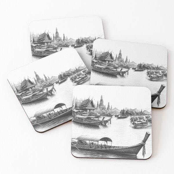 Item preview, Thai line drawings (15) designed and sold by fatimah-SL.