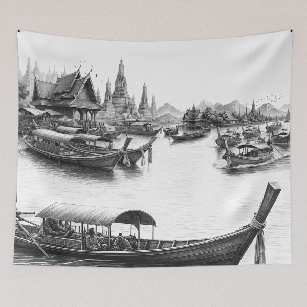 Item preview, Thai line drawings (15) designed and sold by fatimah-SL.