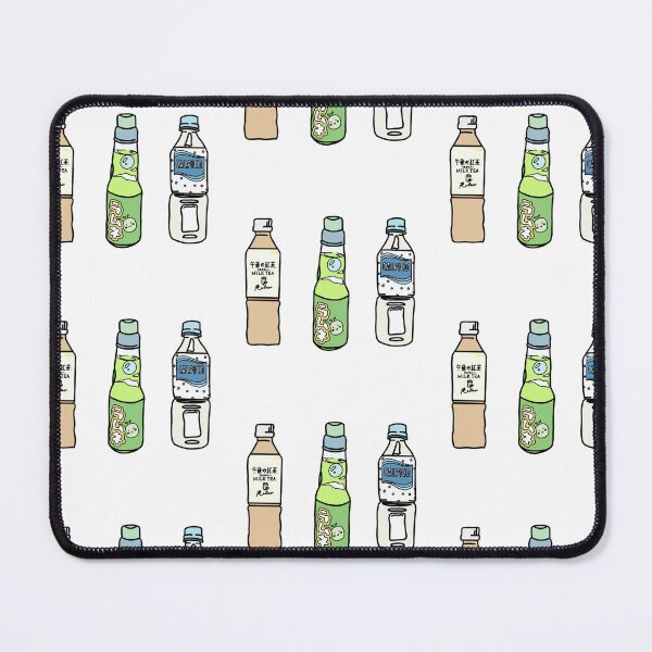 Item preview, cute japanese drinks illustration (ramune, milk tea, calpico) designed and sold by simpleactivist.