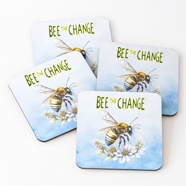 Item preview, Bee The Change: Inspirational Flight designed and sold by MysticOzzy.