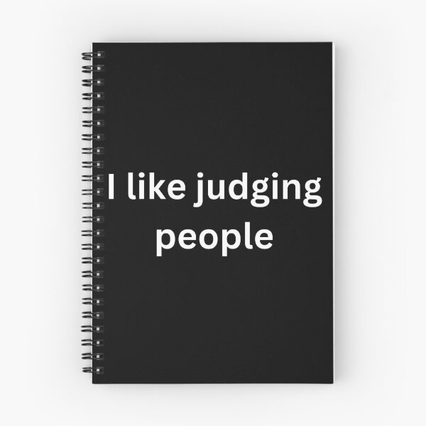 Item preview, I like judging people designed and sold by Word Market.