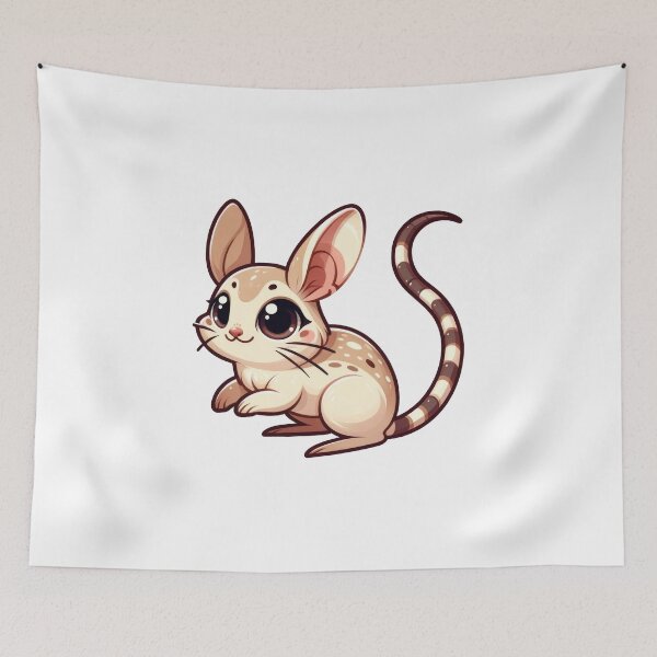 Item preview, Jerboa Critter Cove Cute Animal Stickers  A Splash of Forest Frolics and Underwater Whimsy! designed and sold by dcohea.