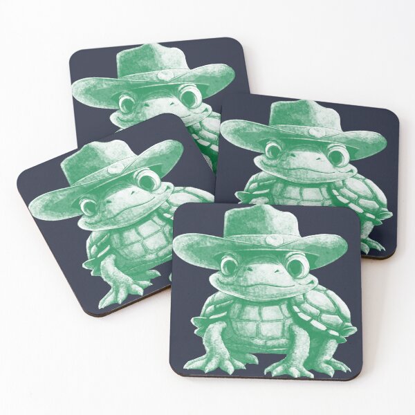 Item preview, Cowboy Turtle designed and sold by kinpirks.