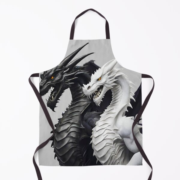 Item preview, Yin Yang Dragon Duo in Monochrome designed and sold by Tom-Johnson.