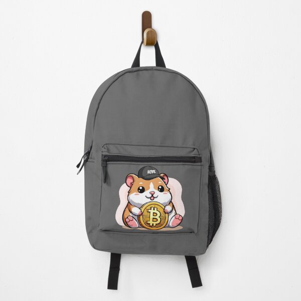 Item preview, A Hodl hamster holds his Bitcoin designed and sold by CryptoFunMerch.
