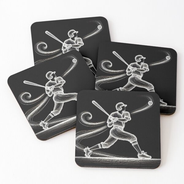 Item preview, Neon Baseball Player designed and sold by Maria Dryfhout.