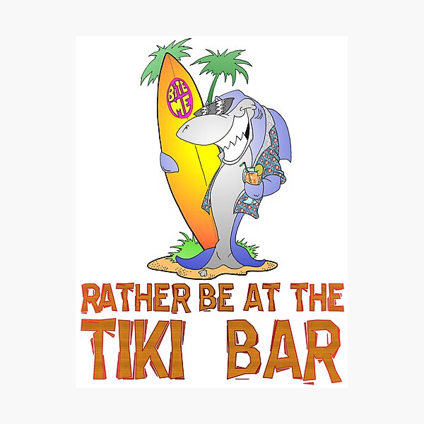 Artikelvorschau, Tiki Barhai entworfen und verkauft von Skree.