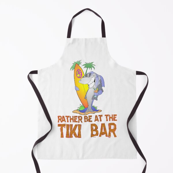 Item preview, Tiki Bar Shark designed and sold by Skree.