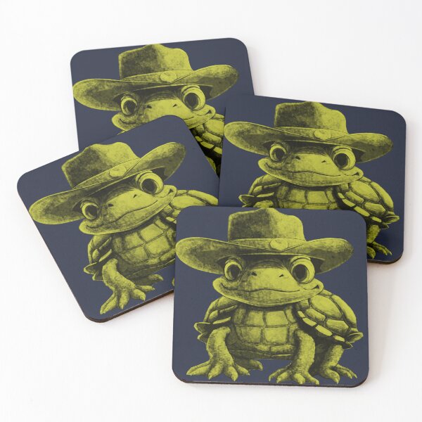 Item preview, Cowboy Turtle designed and sold by kinpirks.